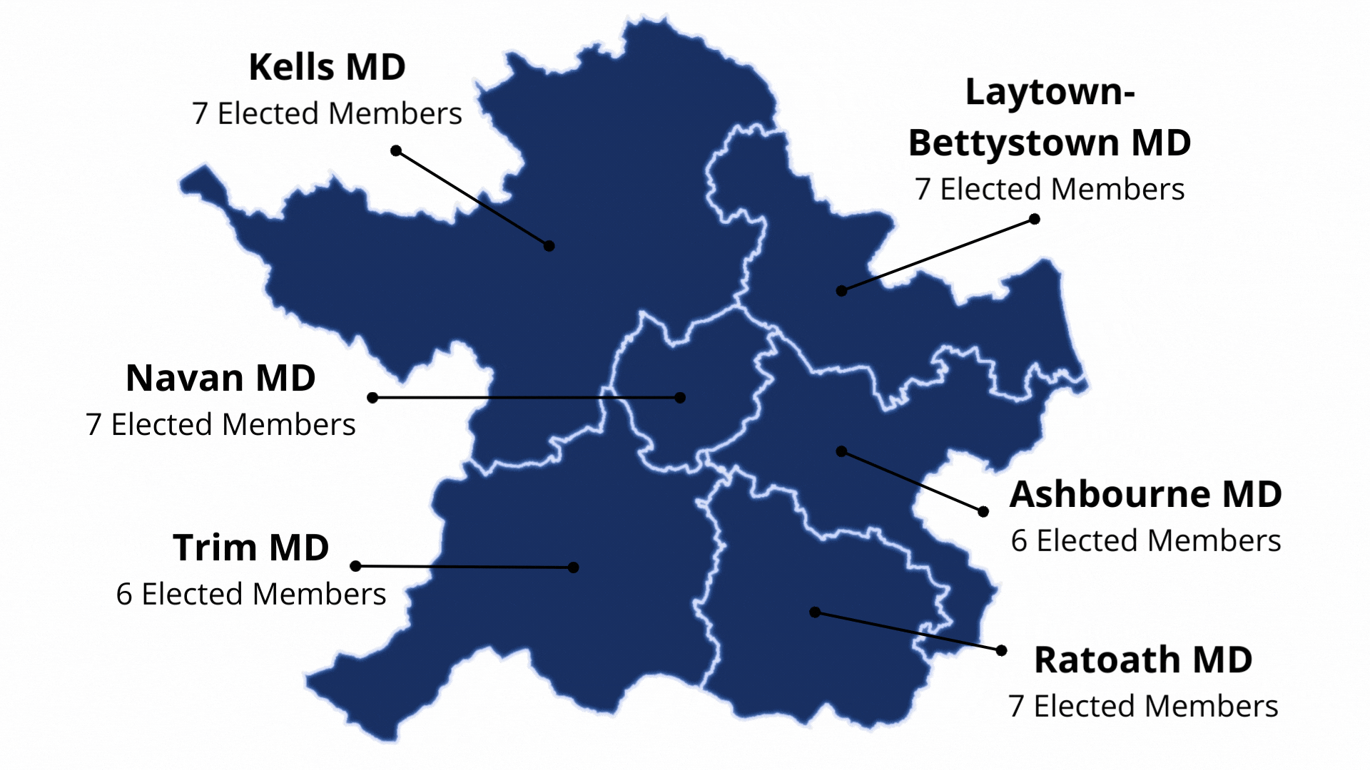 Navy Electoral Areas Map