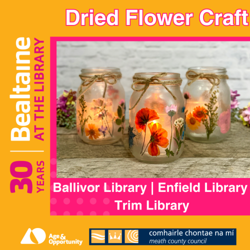 Bealtaine 2025 - Dried Flower Craft