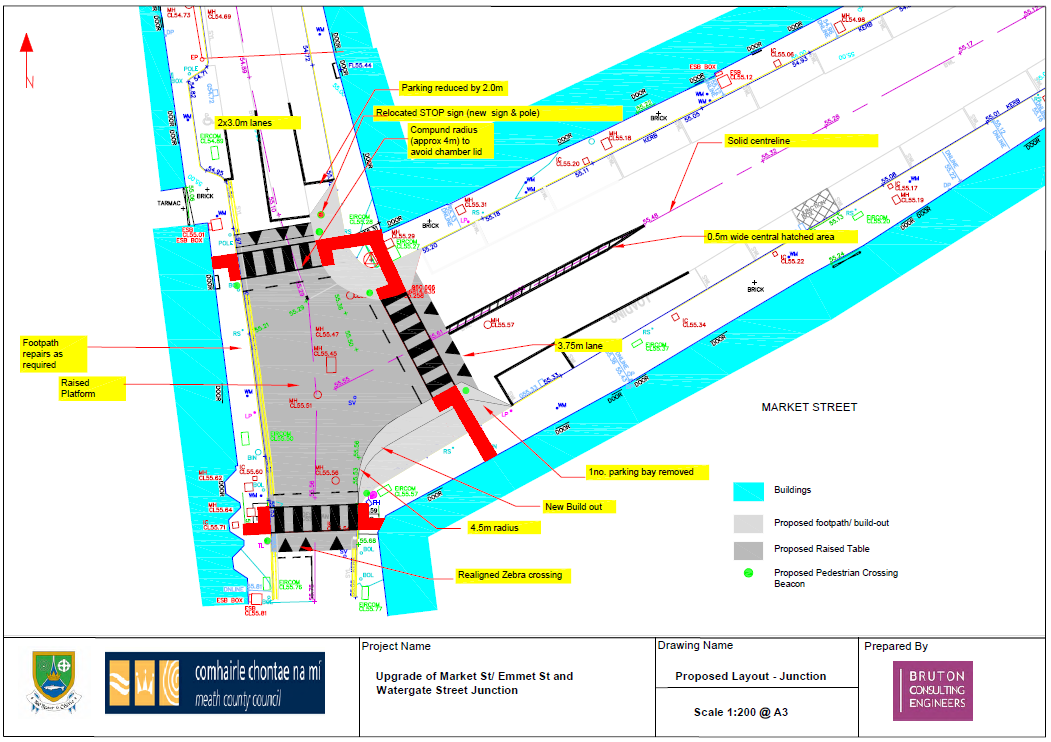 Trim Junction Upgrade - Proposed layout Junction