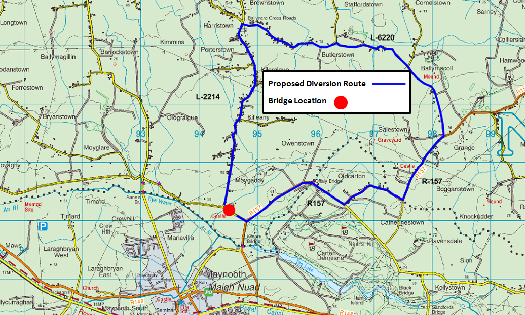 Moygaddy Bridge Diversion