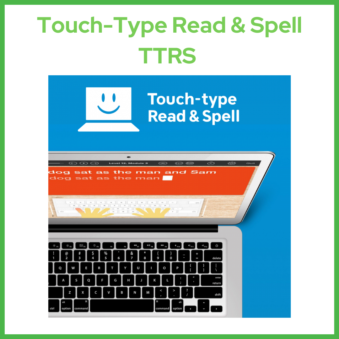 TTRS Additional Supports Touch-Typing Reading and Spelling