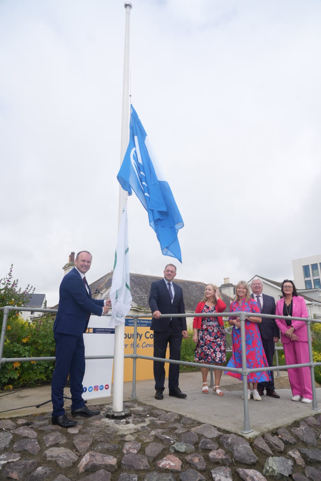 Blue Flag Raising Ceremony held in Bettystown