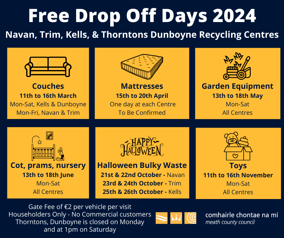 Free Drop Off Days 2024