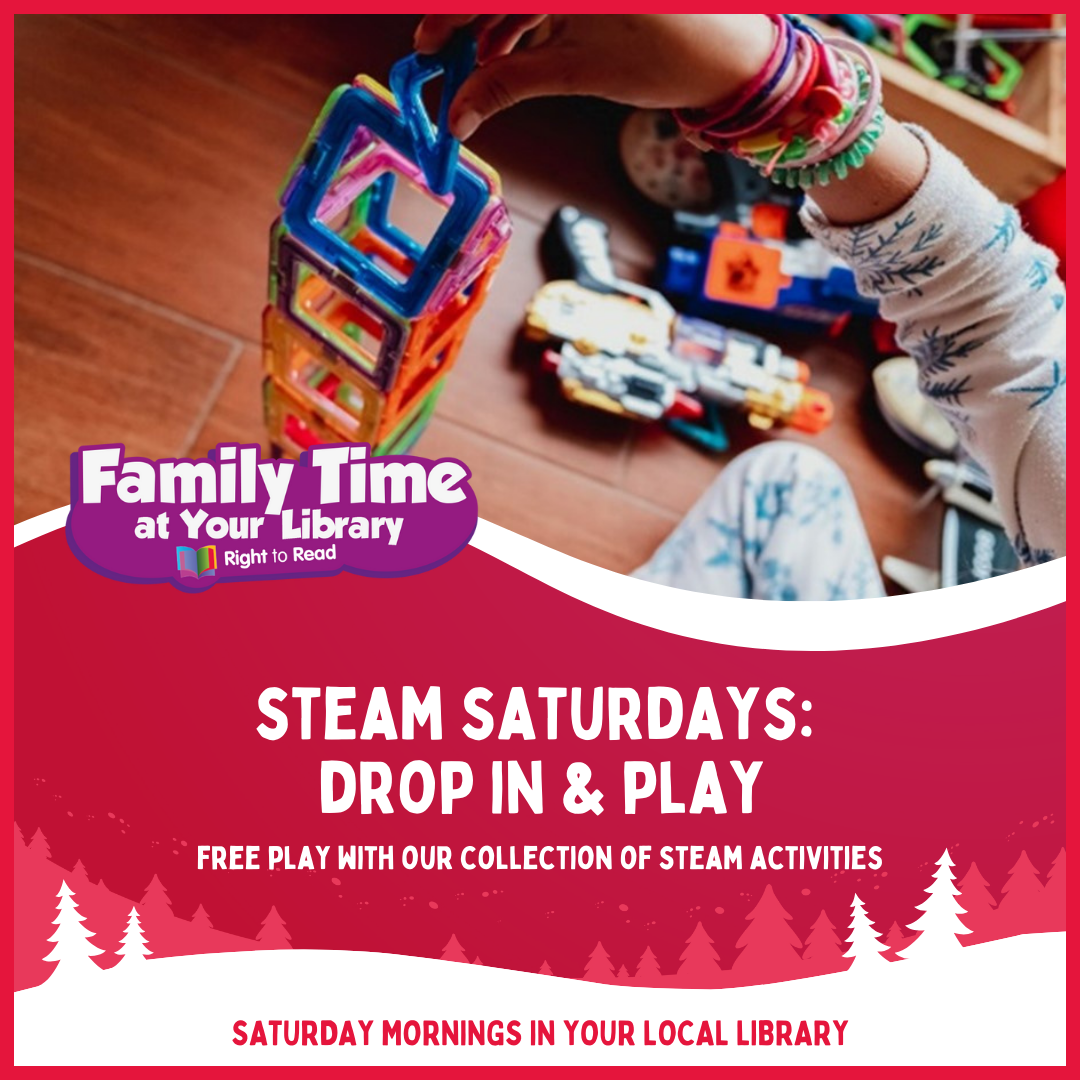 STEAM Saturday sessions at your library