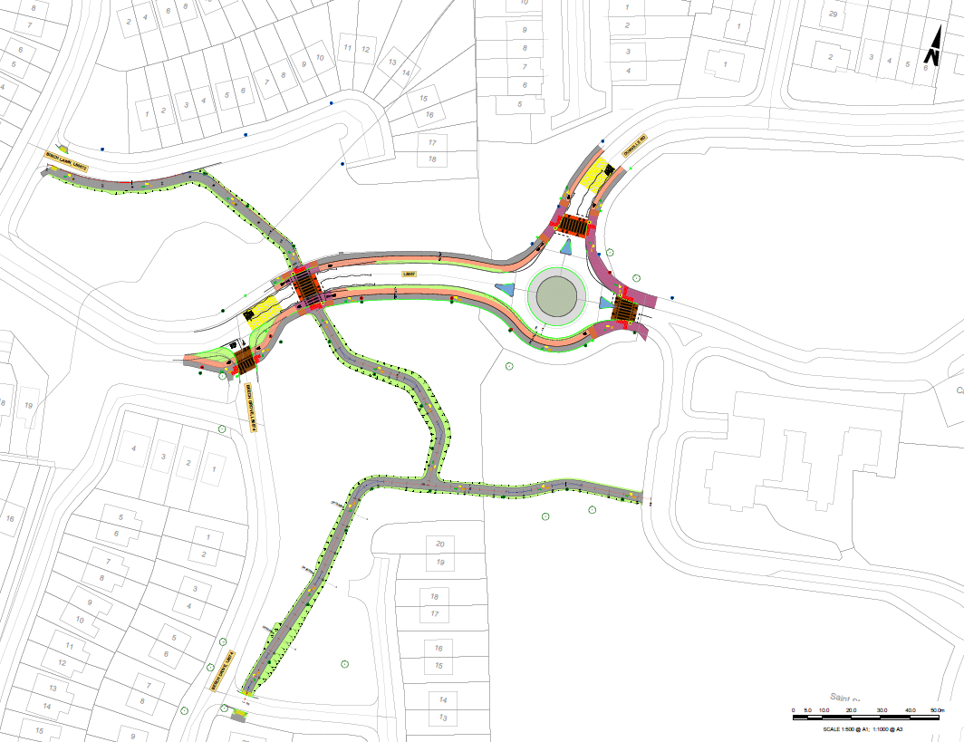 Traffic Calming Measures - Map