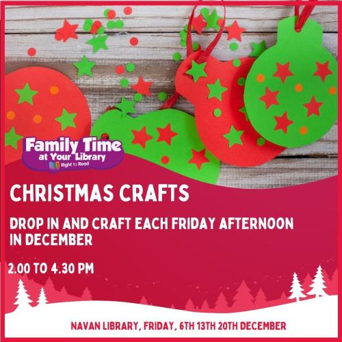 Drop In Christmas Crafts in Navan Library