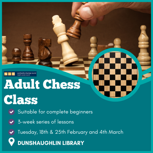 Chess Class for Adults in Dunshaughlin Library