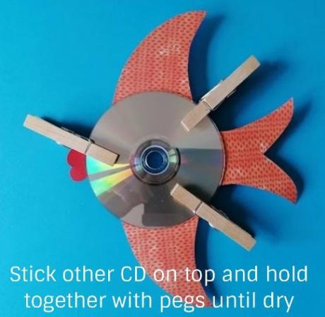 CD Fish Craft