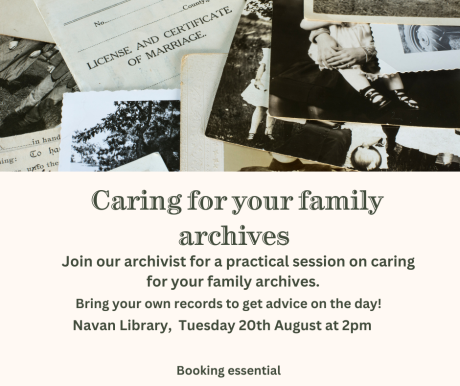 Caring for your Family Archives