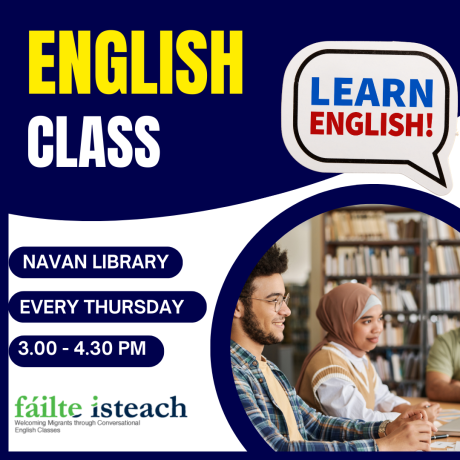 English Conversation Class Failte Isteach Navan Library