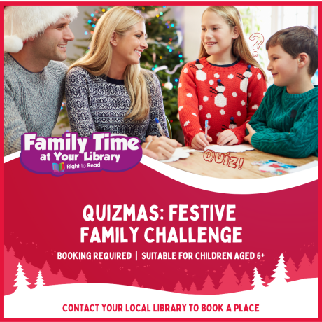 Festive Family quiz Challenge at your library