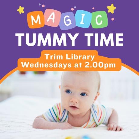 Magic Tummy Time Poster