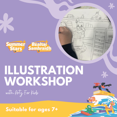 artz for kids illustration workshop