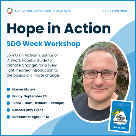 oisin mcgann sdg week workshop