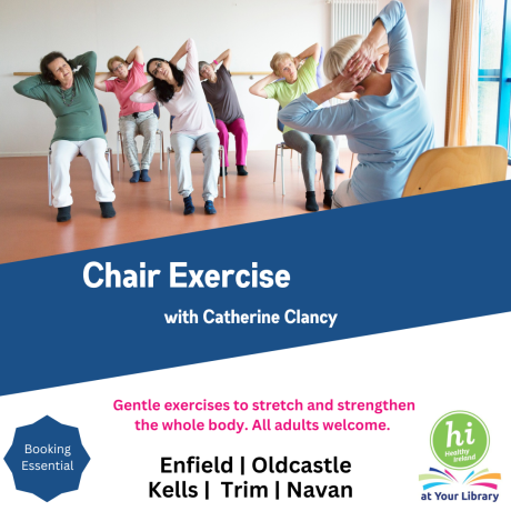 Chair Exercise Healthy Ireland at your Library Event for Adults