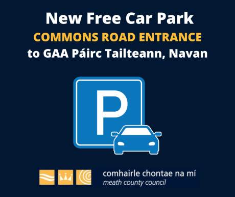 Free Parking Navan Pairc Tailteann Oct 2024 