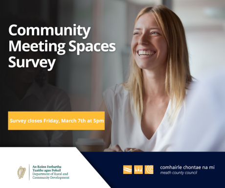 Community Meeting Spaces Survey Graphic